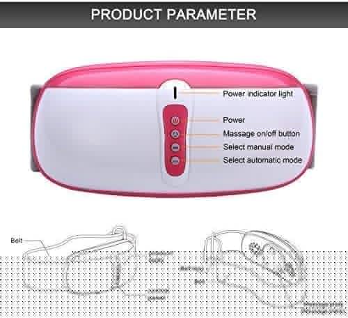 ZEROVIDA Intelligent Electric Massager for Back Body Sculpting Slimming Belt for Arms,Tummy, Legs,Hip, Thigh